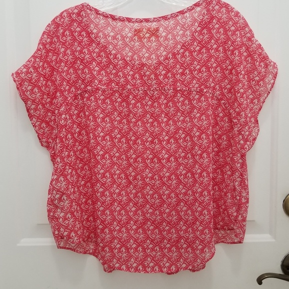 HOLLISTER SHEER BOHO TOP  SIZE SM - Picture 2 of 5